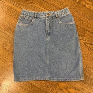 Lizwear 80s Denim Mini Skirt